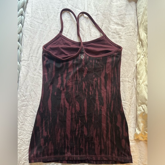 Lululemon Maroon and Black Tank Top - Picture 2 of 3
